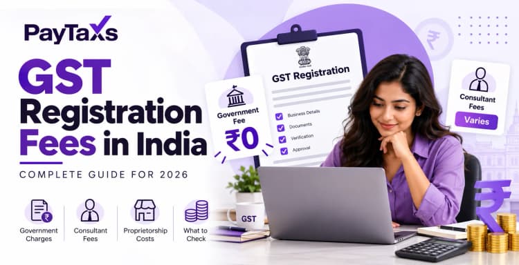 GST Registration Fees in India 2026: Complete Guide