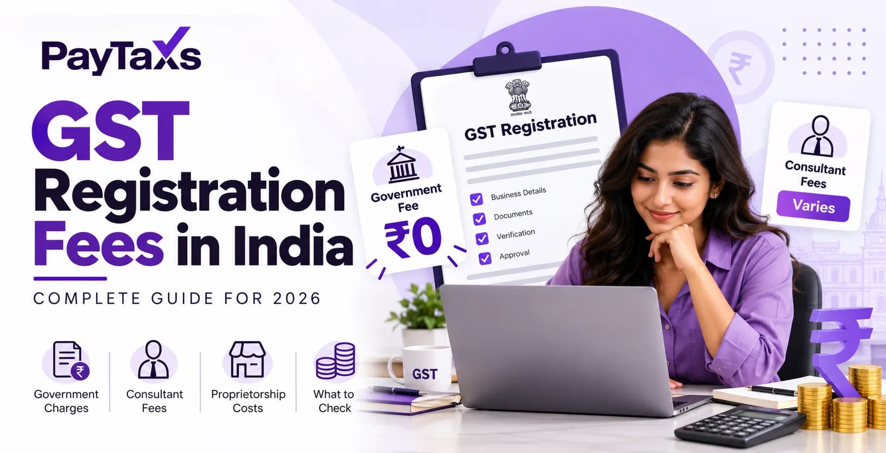GST Registration Fees in India 2026: Complete Guide